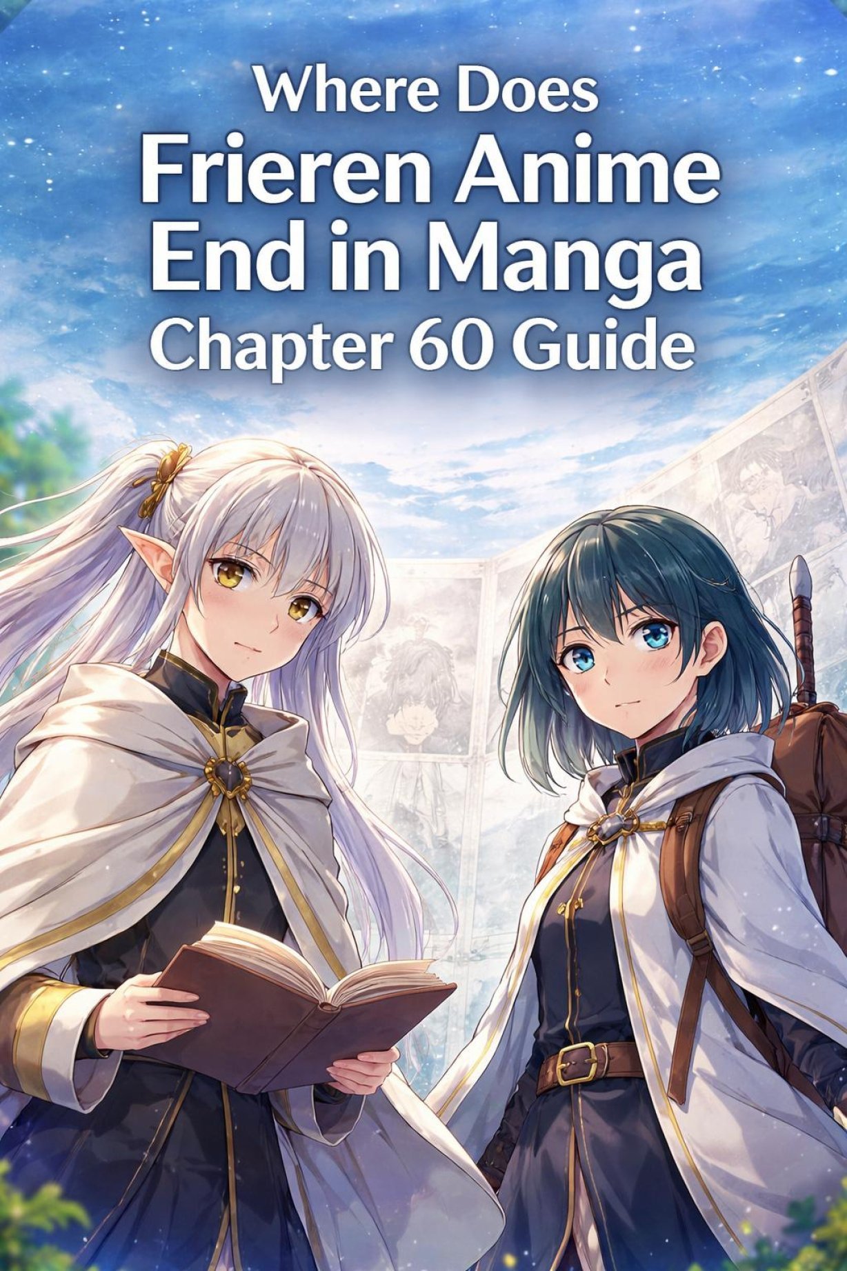 where does the frieren anime end in the manga