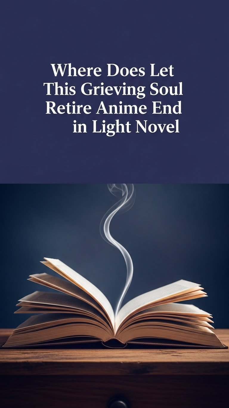 where does the let this grieving soul retire anime end in the light novel