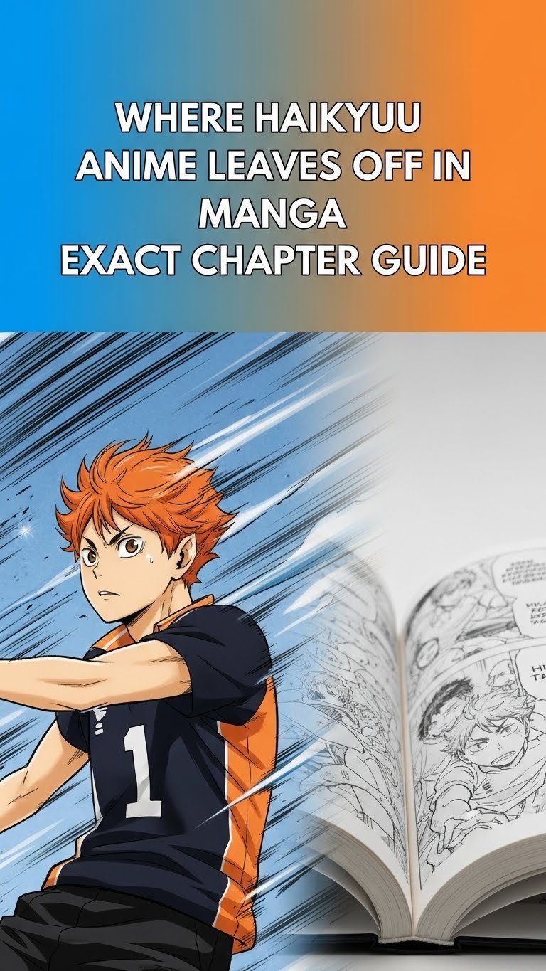 where does the haikyuu anime leave off in the manga