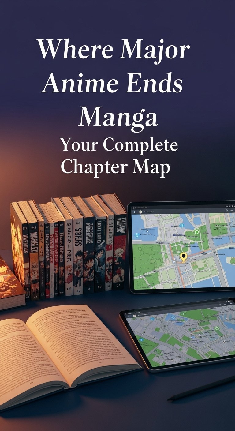 where does the major anime end in the manga