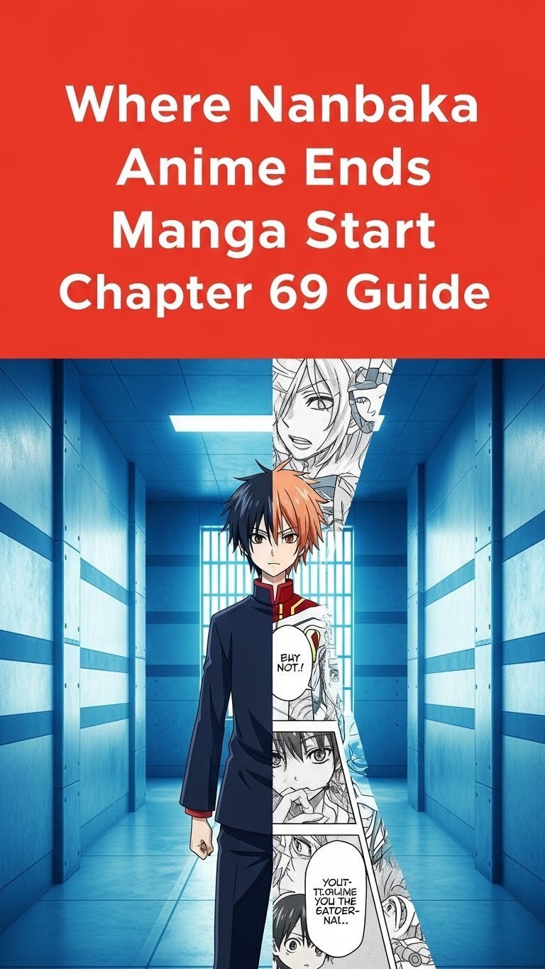 where does the nanbaka anime end in the manga