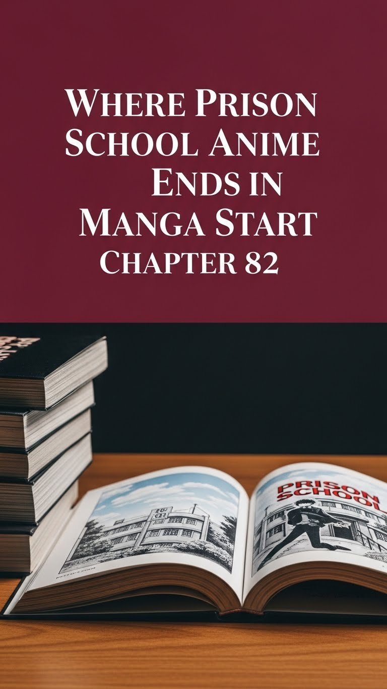 where does the prison school anime end in the manga