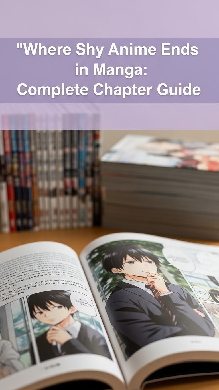 where does the shy anime end in the manga