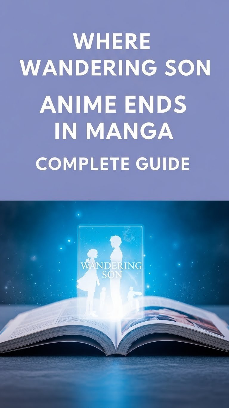 where does the wandering son anime end in the manga