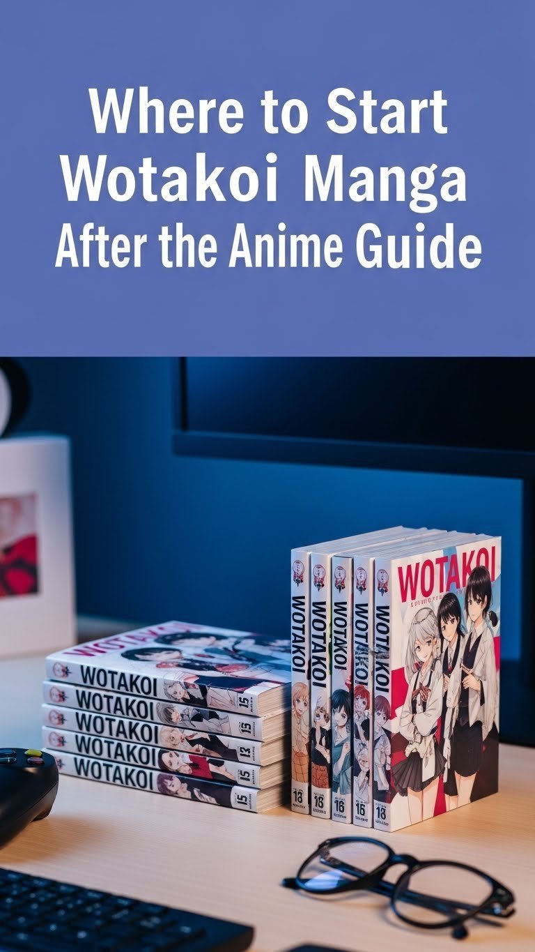 where does the wotakoi love is difficult for an otaku anime leave off in the manga