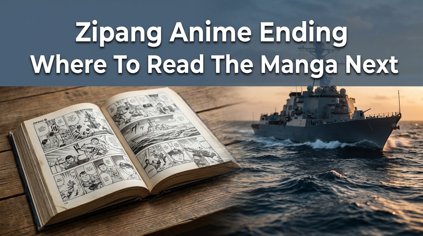 where does the zipang anime end in the manga