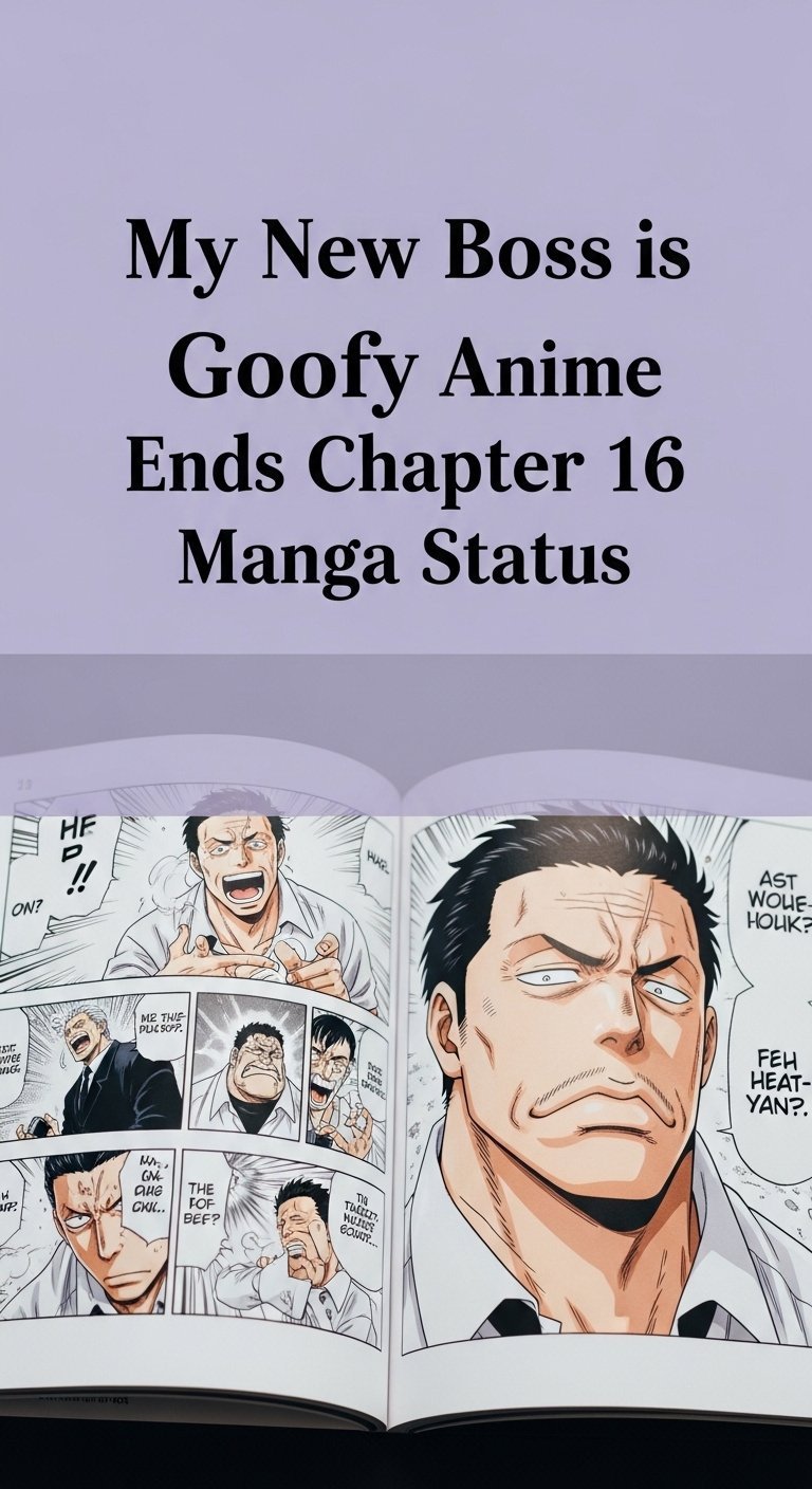 where does the my new boss is goofy anime end in the manga