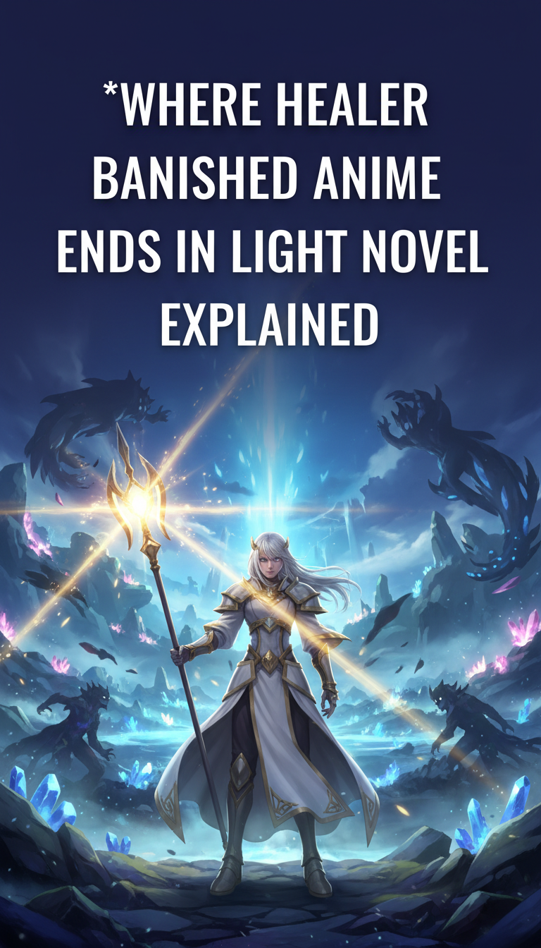 where does the healer who was banished from his party is in fact the strongest anime end in the light novel